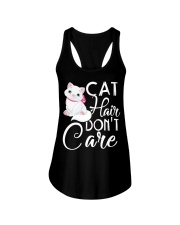 Cat hair Ladies Flowy Tank front