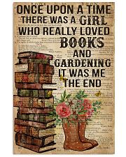 Garden And Books 16x24 Poster front