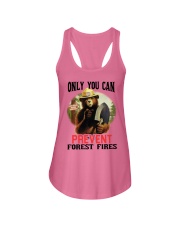 Only you can prevent forest fires Ladies Flowy Tank thumbnail
