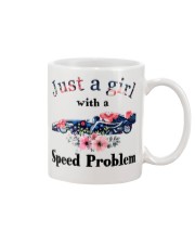 Racing Just A Girl With A Speed Problem Mug tile