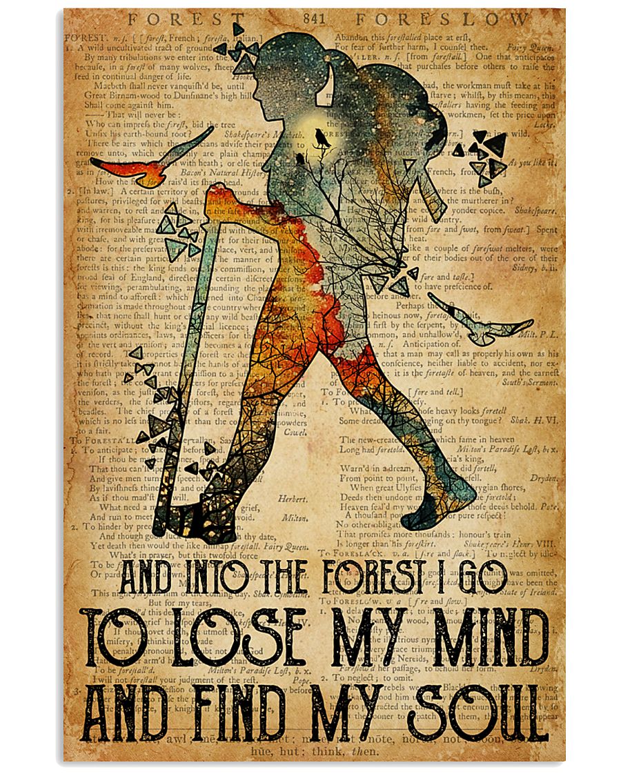 Hiking Find My Soul 16x24 Poster