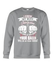 I know my wife Crewneck Sweatshirt thumbnail