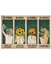 Mental Be Strong Be Brave 36x24 Poster front