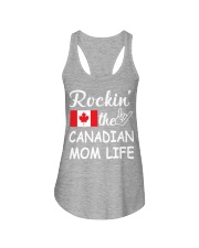 canadian mom life Ladies Flowy Tank tile