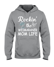 weimaraner mom life Hooded Sweatshirt thumbnail