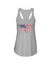 hunting glasses Ladies Flowy Tank tile
