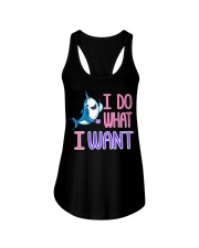 I do what i want Ladies Flowy Tank thumbnail