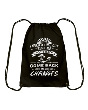 I need a time out send me to the beach Drawstring Bag thumbnail