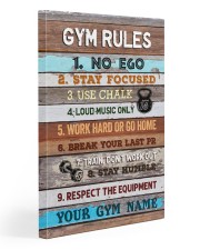 Gym Rules 20x30 Gallery Wrapped Canvas Prints thumbnail