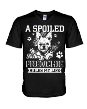 Frenchie V-Neck T-Shirt thumbnail