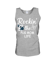 pug mom life Unisex Tank thumbnail