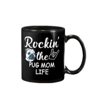 pug mom life Mug thumbnail