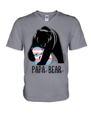 Papa Bear V-Neck T-Shirt thumbnail