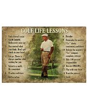 Golf Life Lessons 36x24 Poster front