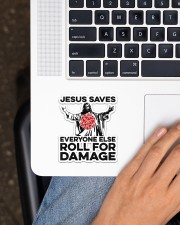 Game jesus Saves Sticker - Single (Vertical) aos-sticker-single-vertical-lifestyle-front-11