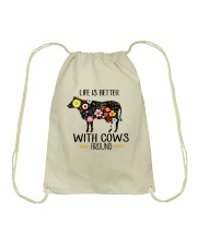 Farm Cow Life Is Better - Hoodie And T-shirt Drawstring Bag thumbnail