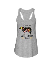 Farm Cow Life Is Better - Hoodie And T-shirt Ladies Flowy Tank thumbnail
