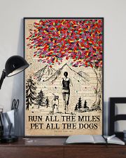 Running Run All The Miles 16x24 Poster lifestyle-poster-2