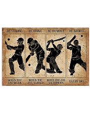 Cricket Be Strong When You Are Weak 24x16 Poster front