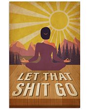 Yoga Let That 16x24 Poster front