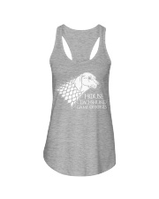 House dachshund Ladies Flowy Tank thumbnail