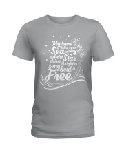 My Home Is The Open Sea where Star Shine Brighter Ladies T-Shirt thumbnail