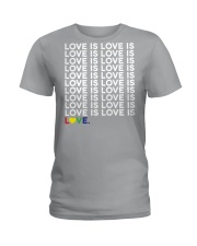 love is love Ladies T-Shirt thumbnail