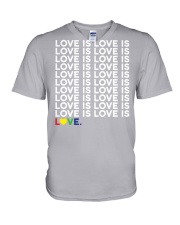 love is love V-Neck T-Shirt thumbnail