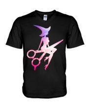 hairdresser V-Neck T-Shirt thumbnail