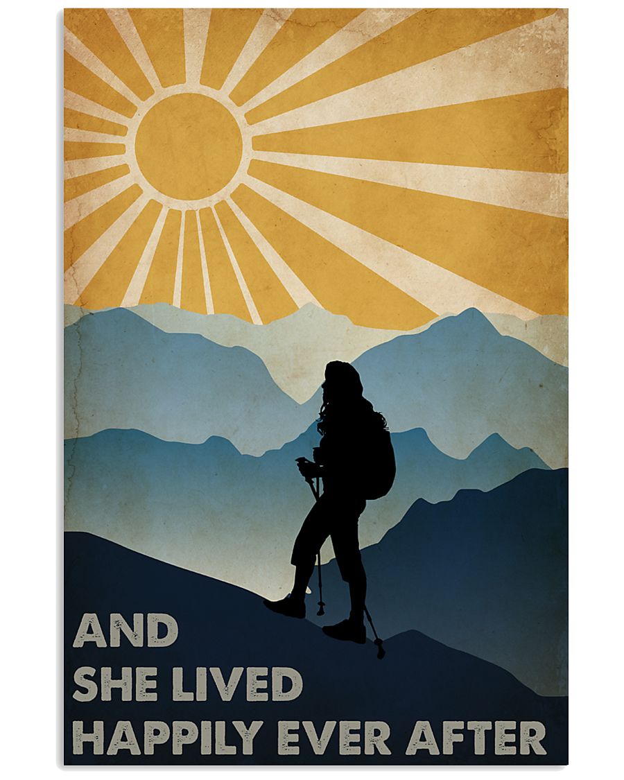 Hiking Happily Ever After 16x24 Poster