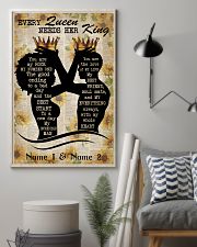 Family Every Queen Needs Her King 24x36 Poster lifestyle-poster-1