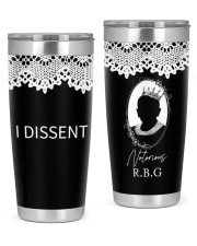 Feminist I Dissent 20oz Tumbler front