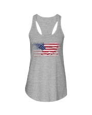 German sheperd Ladies Flowy Tank tile