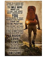 Hiking Laugh Love Live 16x24 Poster front