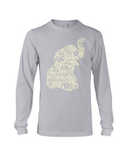 Life is better with elephant around Long Sleeve Tee thumbnail