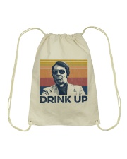 True Crime Drink Up Drawstring Bag tile