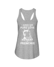 Frenchie Ladies Flowy Tank tile