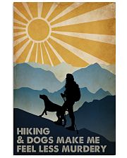 Hiking And Dogs 16x24 Poster front