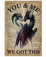 Family You And Me We Got This 16x24 Poster front