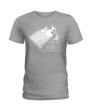 House boxer Ladies T-Shirt thumbnail