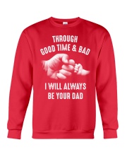 Though good time and bad Crewneck Sweatshirt front