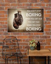 Boxing You Don't Stop Boxing 36x24 Poster poster-landscape-36x24-lifestyle-20