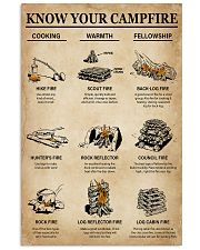 Camping Know Your Campfire 16x24 Poster front