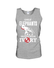 Only elephants Unisex Tank thumbnail