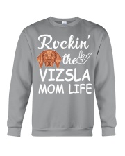 vizsla mom life Crewneck Sweatshirt thumbnail