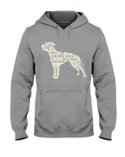 Life is better with american bulldogs around Hooded Sweatshirt thumbnail