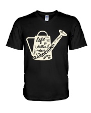 Life is better when i'm gardening V-Neck T-Shirt thumbnail