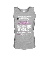 Super sexy dachshund Unisex Tank thumbnail