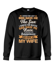 God Gave Me My Wife Crewneck Sweatshirt front