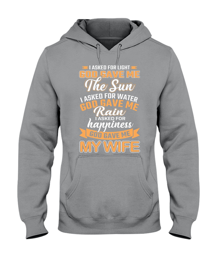 God Gave Me My Wife Hooded Sweatshirt
